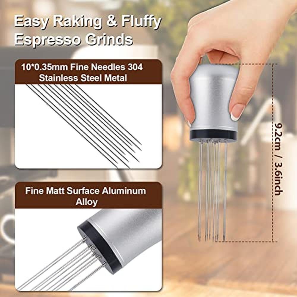 Premium Espresso Distribution Tools – In Use