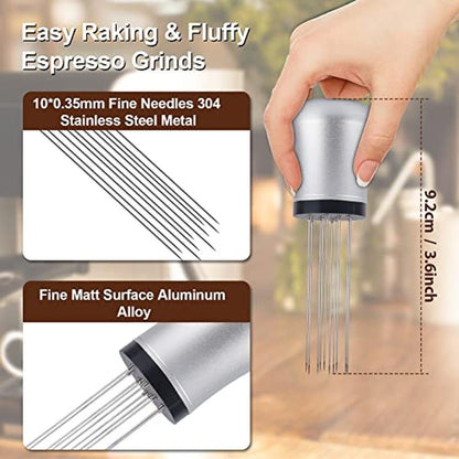 Premium Espresso Distribution Tools – In Use