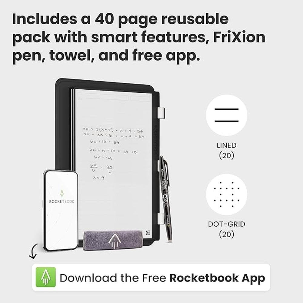 Rocketbook Notebook: Rocketbook Pro 2.0 Smart Notebook – In Use