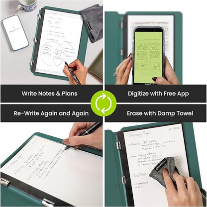 Rocketbook Reusable: Rocketbook Pro 2.0 Smart Notebook – Side View