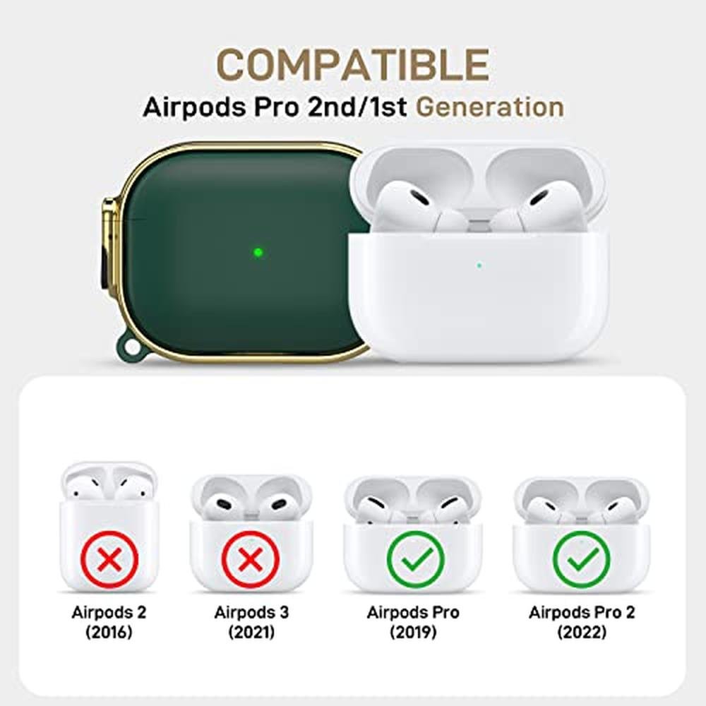 AirPods Case: Maxjoy AirPods Pro 2nd 1st Generation Case – Side View