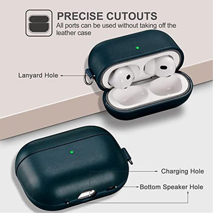 Leather Case: iCarerFamily Genuine Leather Shockproof – In Use