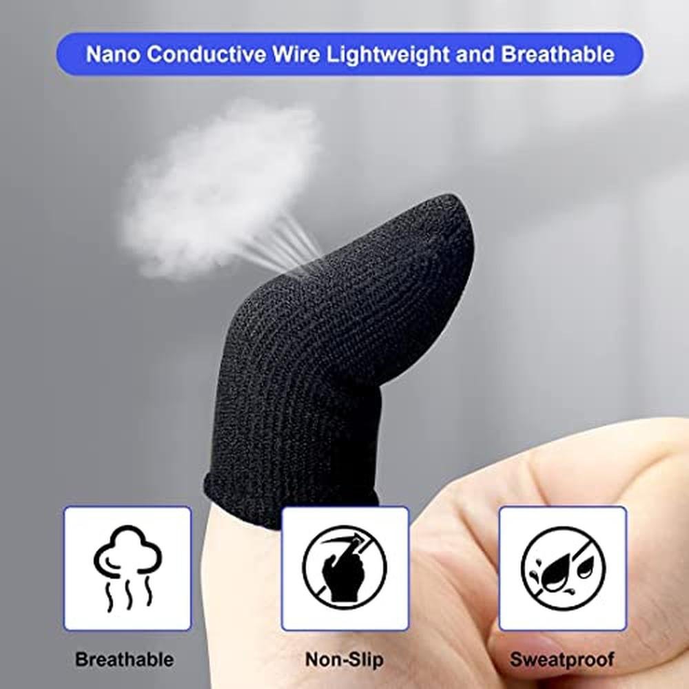 Premium 14-in-1 Mobile Phone Cooling System with LED Light – Side View