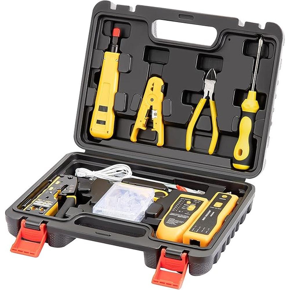 Tool Pass: Gaobige Professional Pass Through RJ45 Crimp – Front View