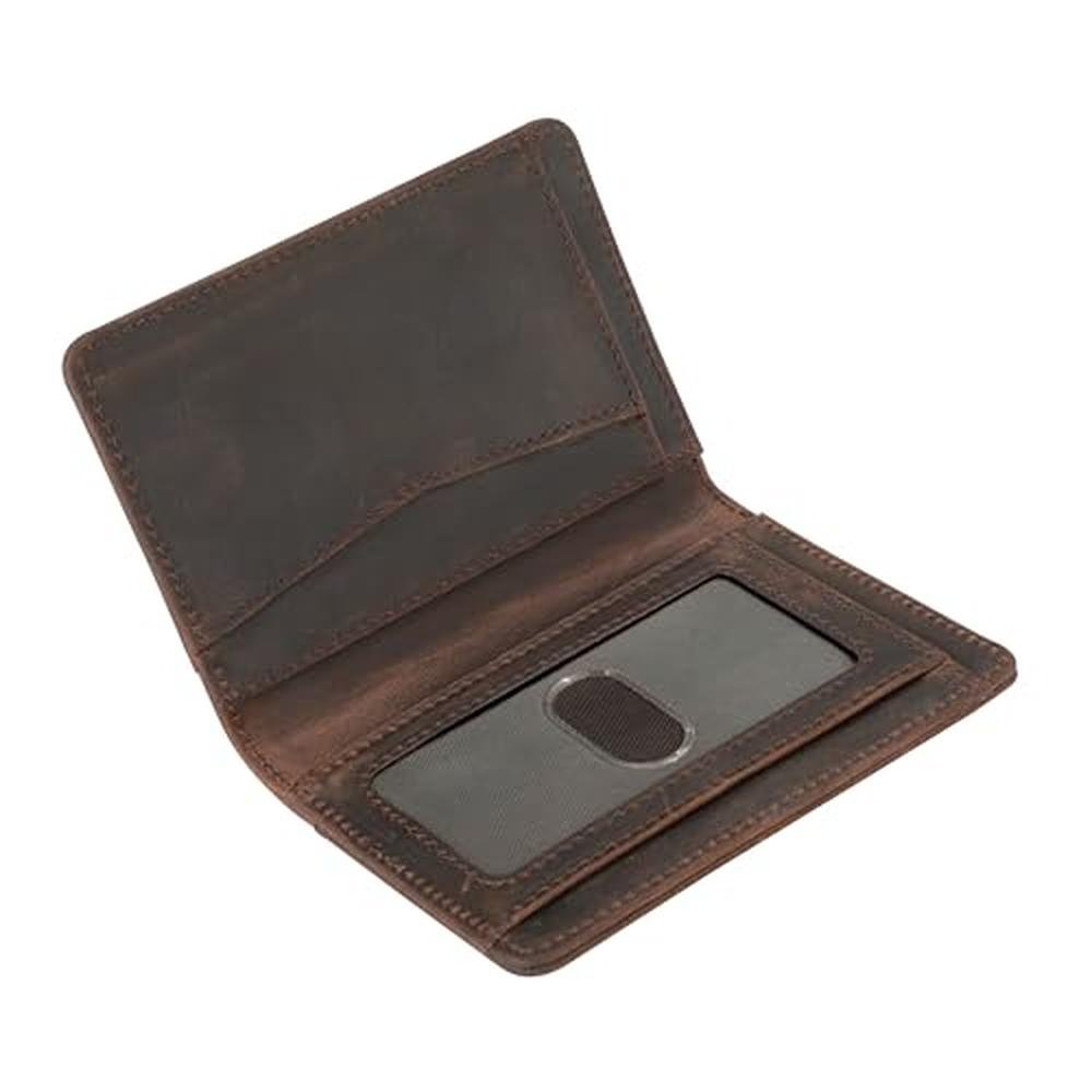 RFID Blocking Slim Wallet for Men – Front View