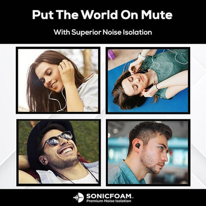 Memory Foam Earbud Tips: Premium Noise Isolation – Packaging