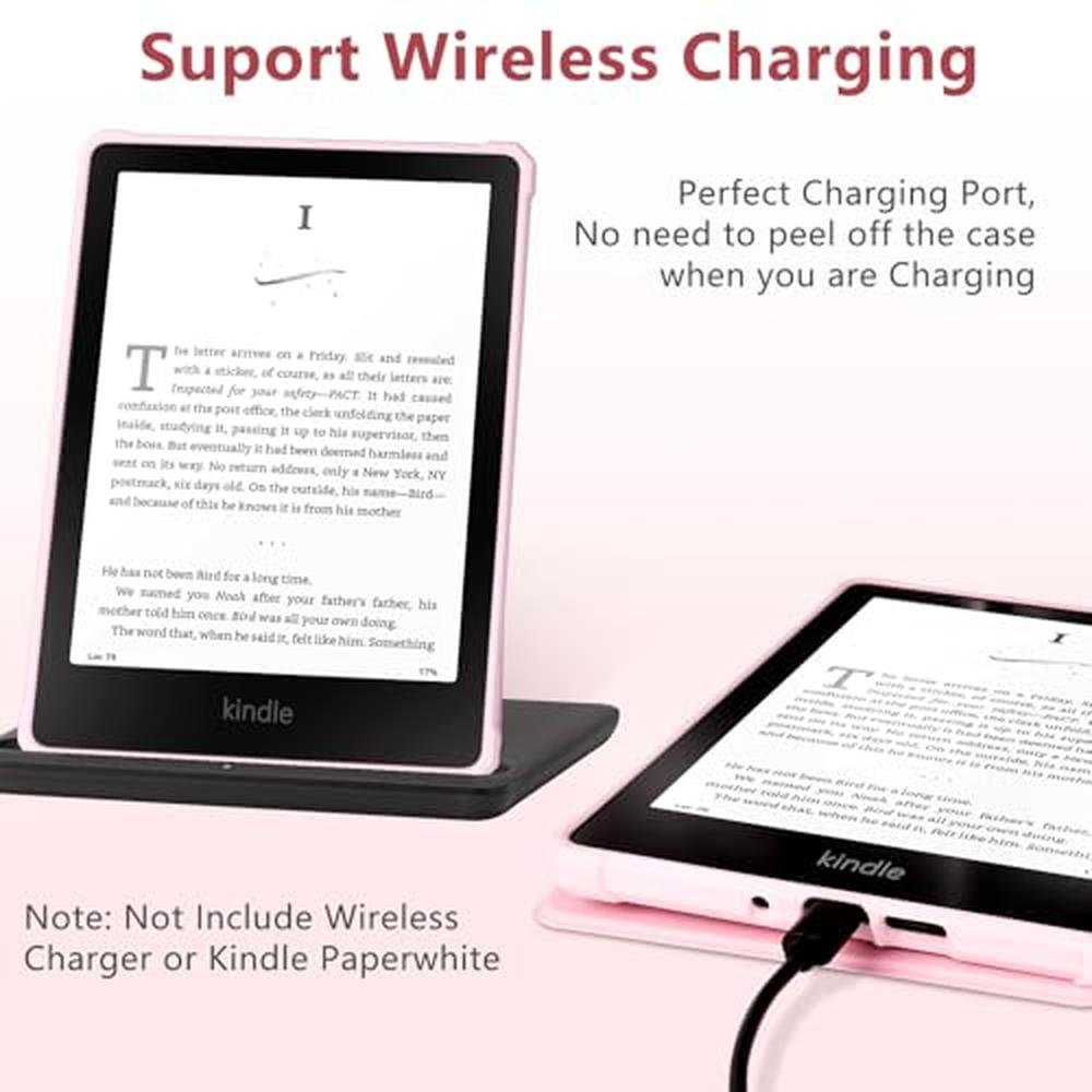 Kindle Paperwhite: FUWANG Case 12th Generation 7 Inch – Close-up Detail