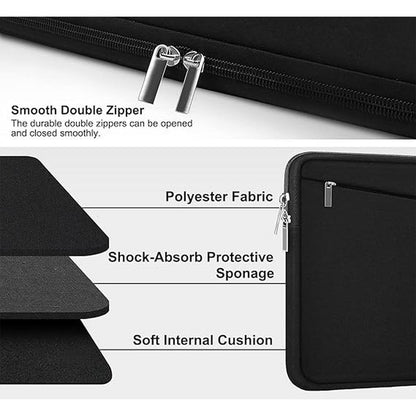 Laptop Sleeve: Premium 15-16 Inch Durable Computer Carrying – Side View