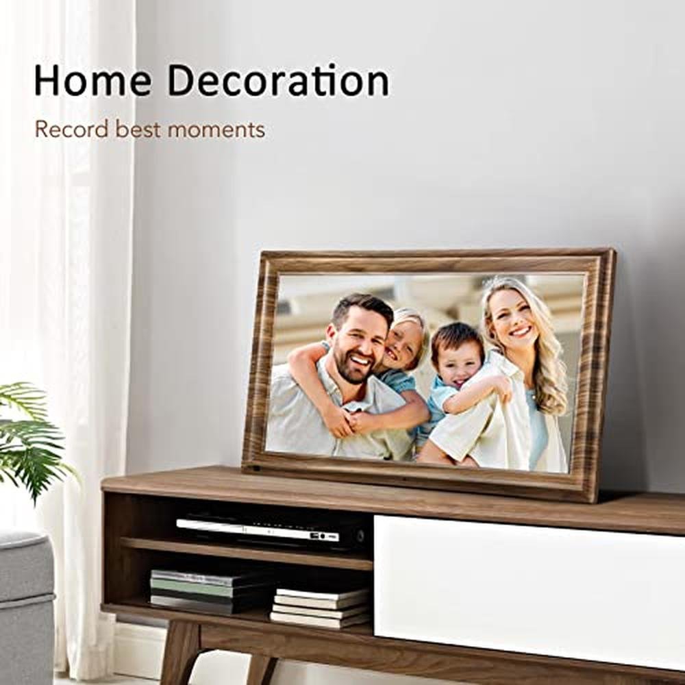 Digital Frame: Canupdog 16 Inch Large Digital Picture Frame – Side View