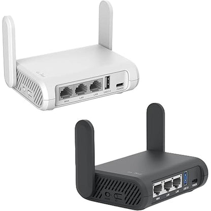 Inet Travel Router: GL.iNet GL-SFT1200 Opal Secure Travel – Front View