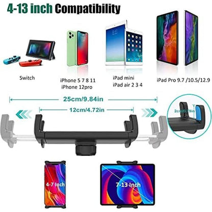iPad Holder: Premium Car Dashboard Mount for 4-13 inch iPad – Close-up Detail