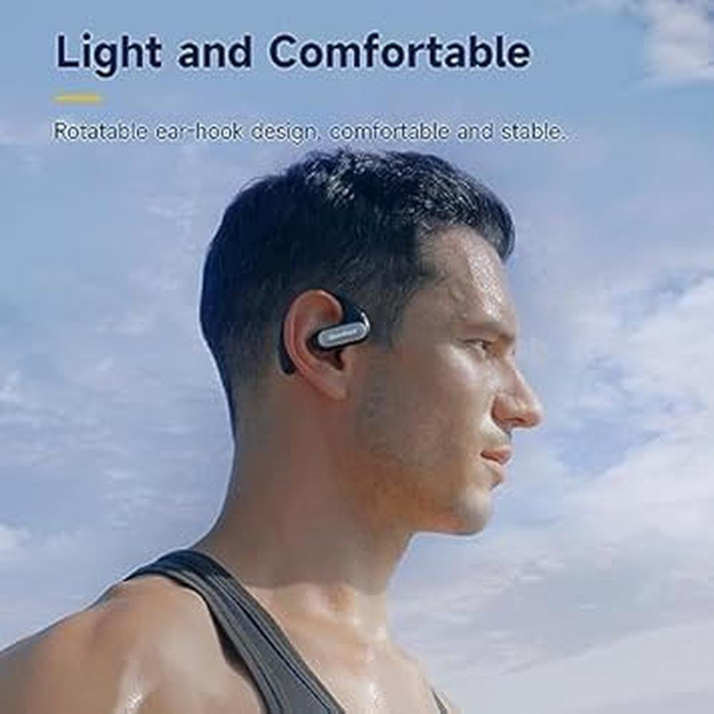 Open Ear Headphones: OpenRock Pro Wireless Earbuds 5.2 – Close-up Detail