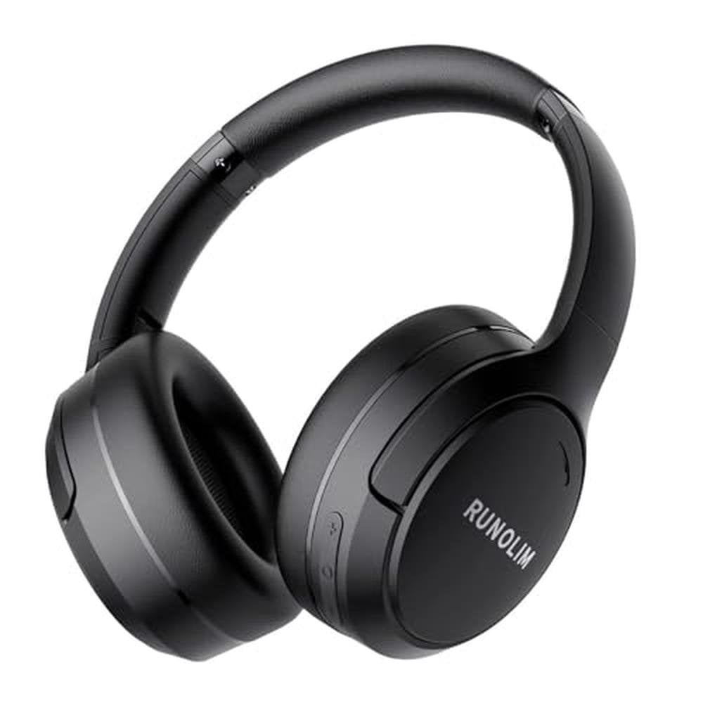 Headphones Runolim: RUNOLIM Hybrid Active Noise Cancelling – Front View