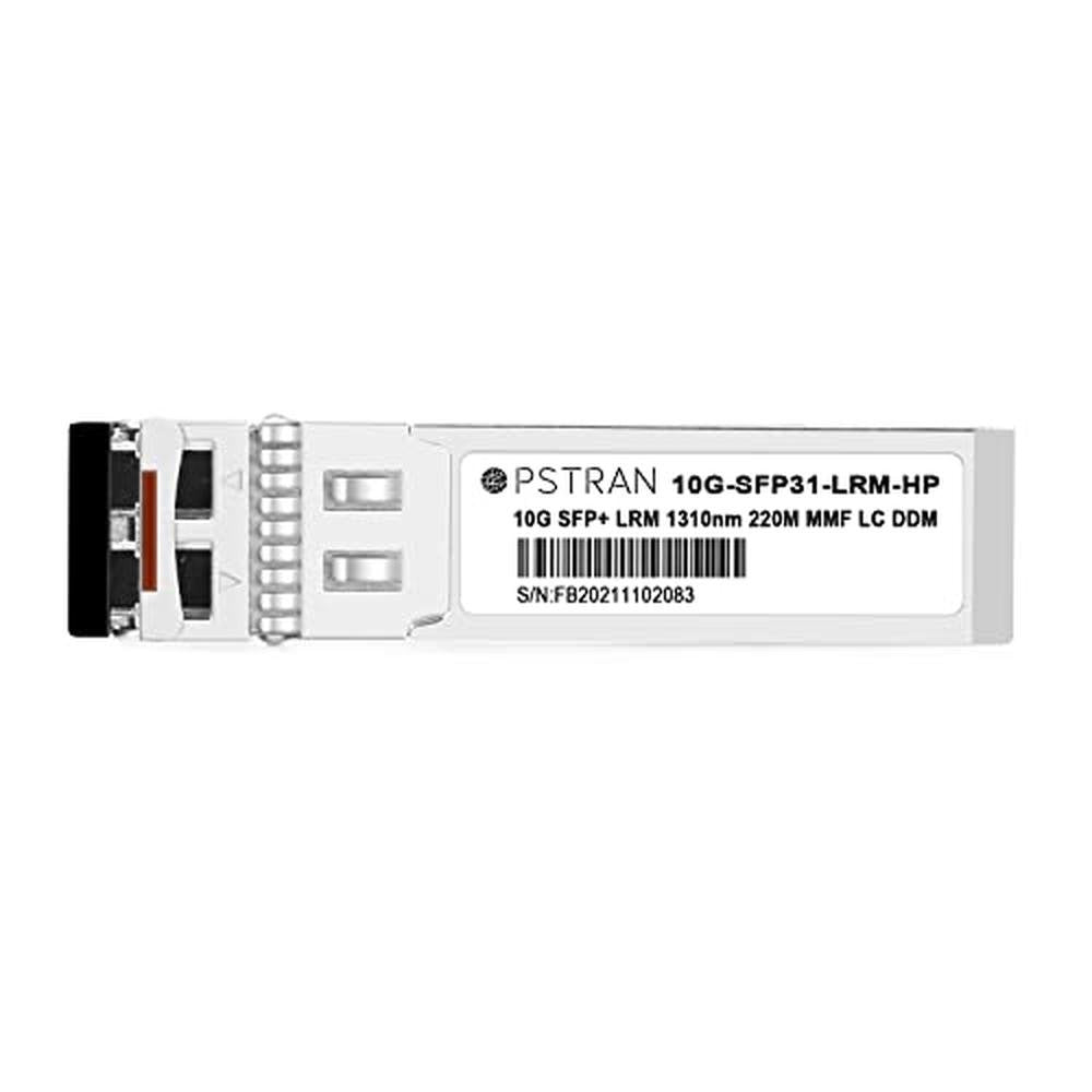 SFP 10GBase: Opstran 10GBASE-LRM SFP+ Optical Transceiver – Front View