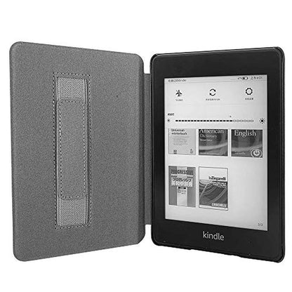 Kindle Case: Premium Leather Cover for 11th Generation with – Close-up Detail
