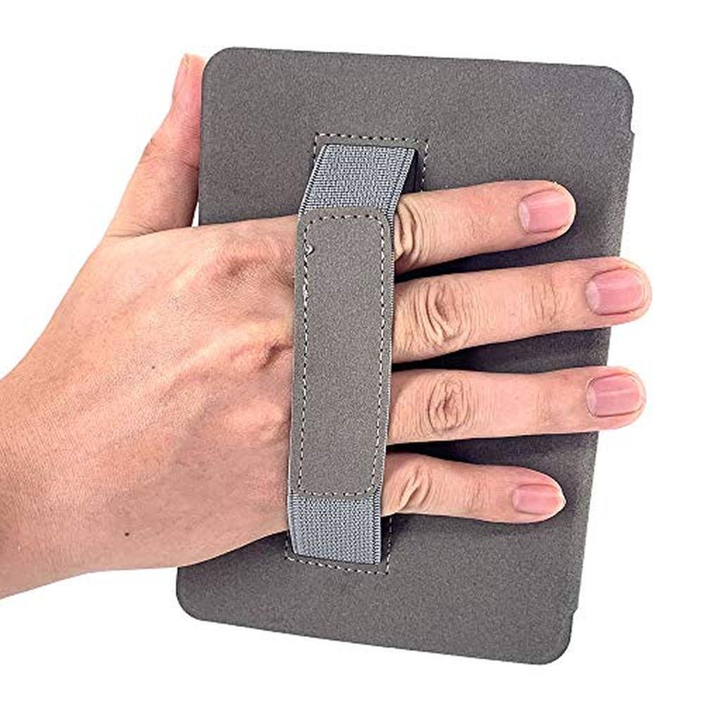Kindle Case: Premium Leather Cover for 11th Generation with – In Use