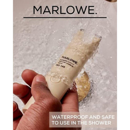 Marlowe 145: Marlowe No. 145 Body Hair Trimmer for Men – In Use