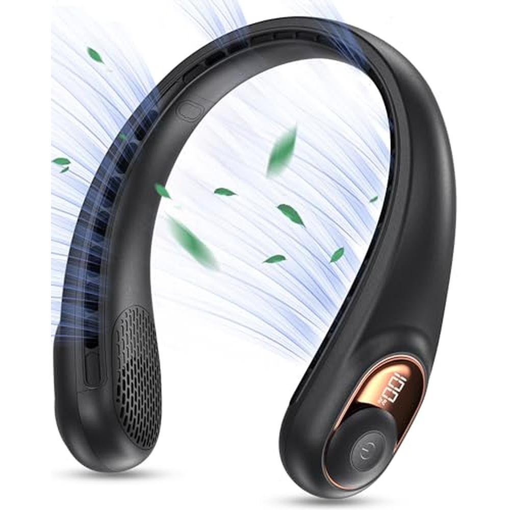 Neck Fan: KIDEE Portable Bladeless Neck Fan – Front View