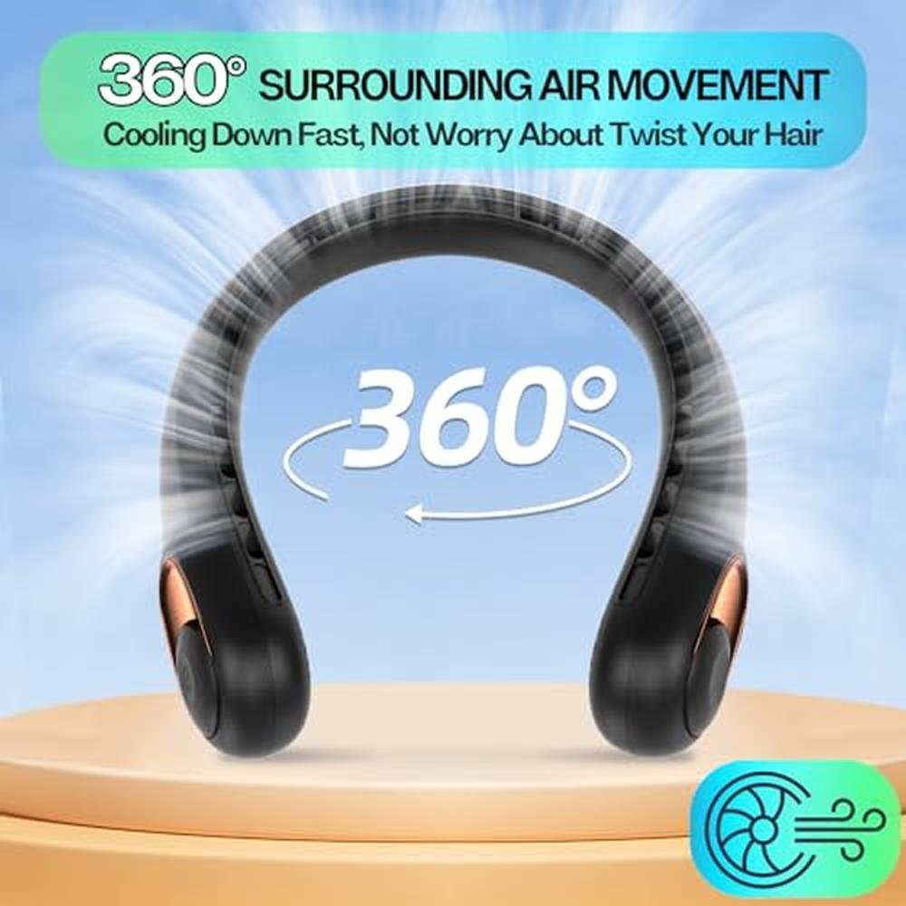 Neck Fan: KIDEE Portable Bladeless Neck Fan – Packaging
