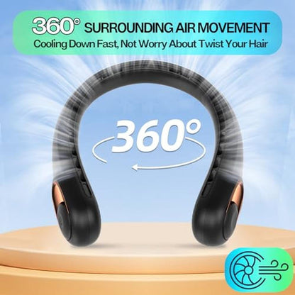 Neck Fan: KIDEE Portable Bladeless Neck Fan – Packaging