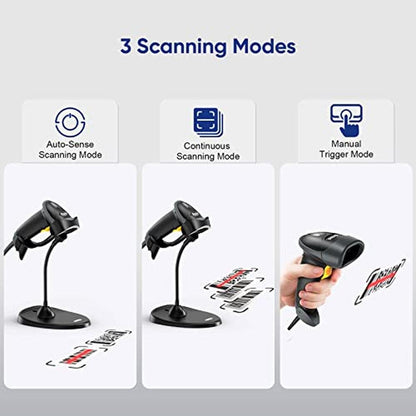 Scanner Code: Eyoyo Handheld 2D Barcode Scanner with – Close-up Detail