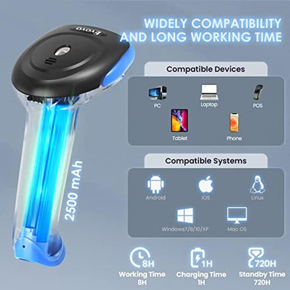 Eyoyo Bluetooth Barcode Scanner – Packaging