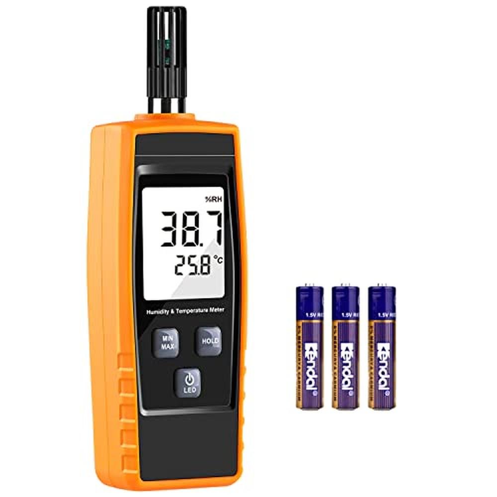 Premium Handheld Humidity Meter – Front View