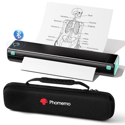 Phomemo Portable Printer: Wireless Thermal Printer for – Front View