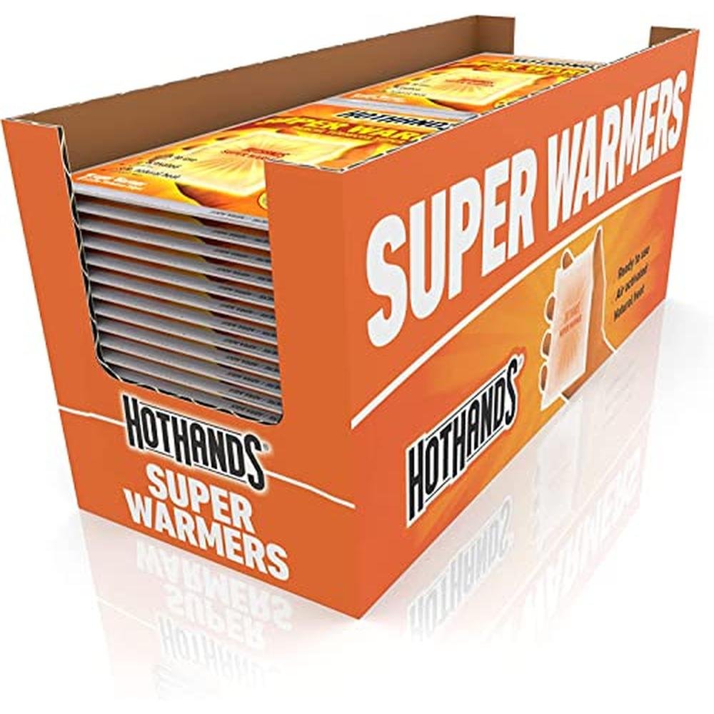 Warmers Hothands: HotHands Body & Hand Super Warmers Long – Front View