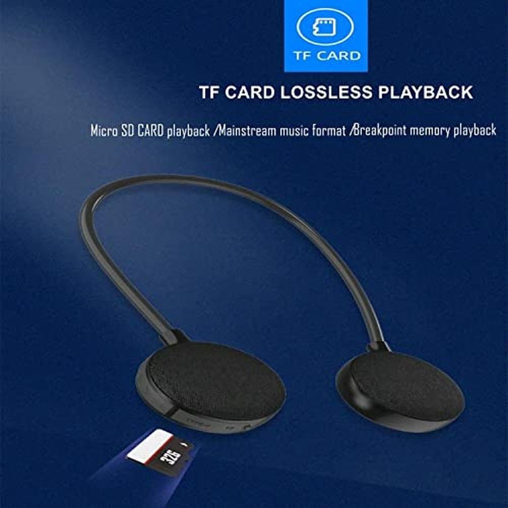 Bluetooth Speaker: VANPEUSO EBS-906 Neckband Bluetooth 5.3 – In Use