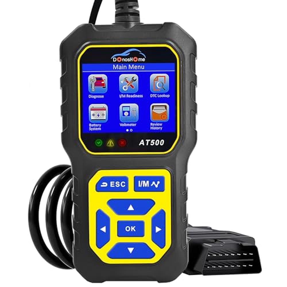 DonosHome AT500 OBD2 Scanner for Car Diagnostic – Front View