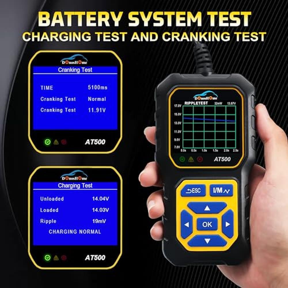 DonosHome AT500 OBD2 Scanner for Car Diagnostic – In Use