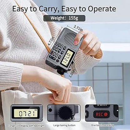 Radio Portable: Rysamton AM FM Radio Small Pocket Radio – Packaging