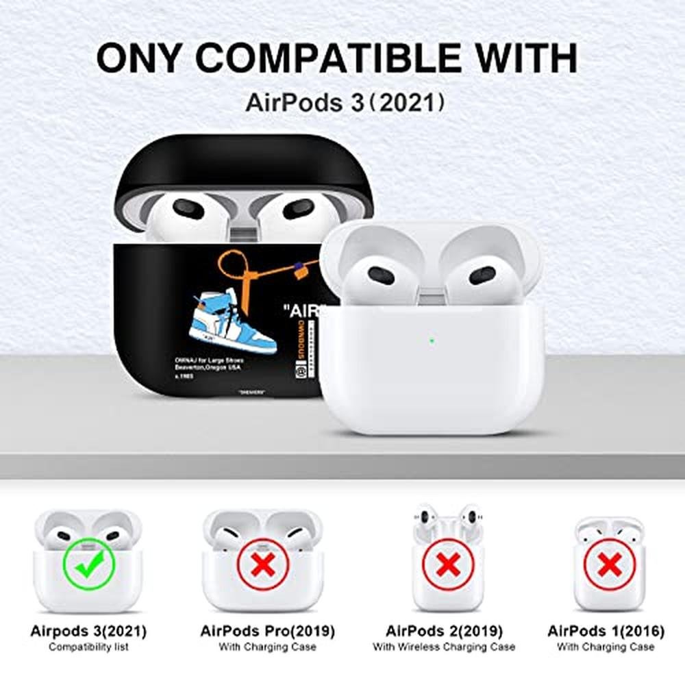 AirPods 3 Case: Gedicht Rugged TPU Soft Case – Side View