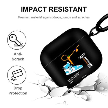 AirPods 3 Case: Gedicht Rugged TPU Soft Case – Close-up Detail