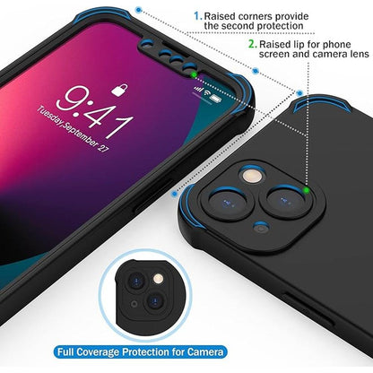 Case iPhone 13 Mini: Oretech Premium 360 Shockproof Full – Close-up Detail