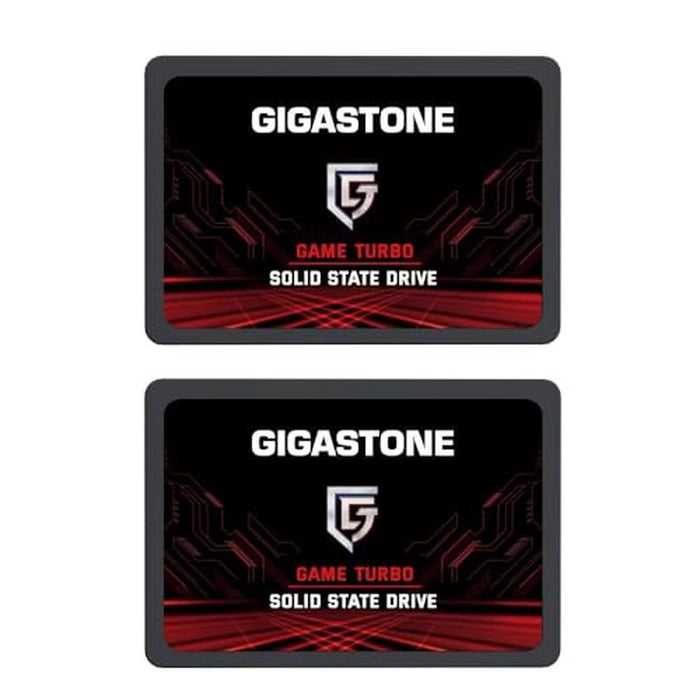 SATA Gigastone: Gigastone SATA SSD 512GB 2-Pack 2.5 Inch – Front View