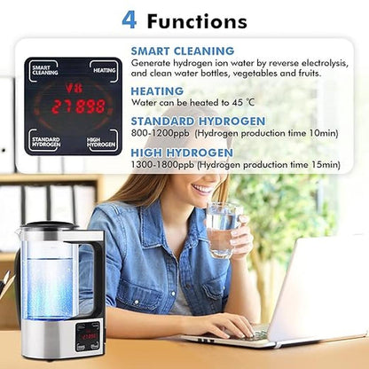 Hydrogen Water Generator: Meticuloso Upgraded Model with – Close-up Detail