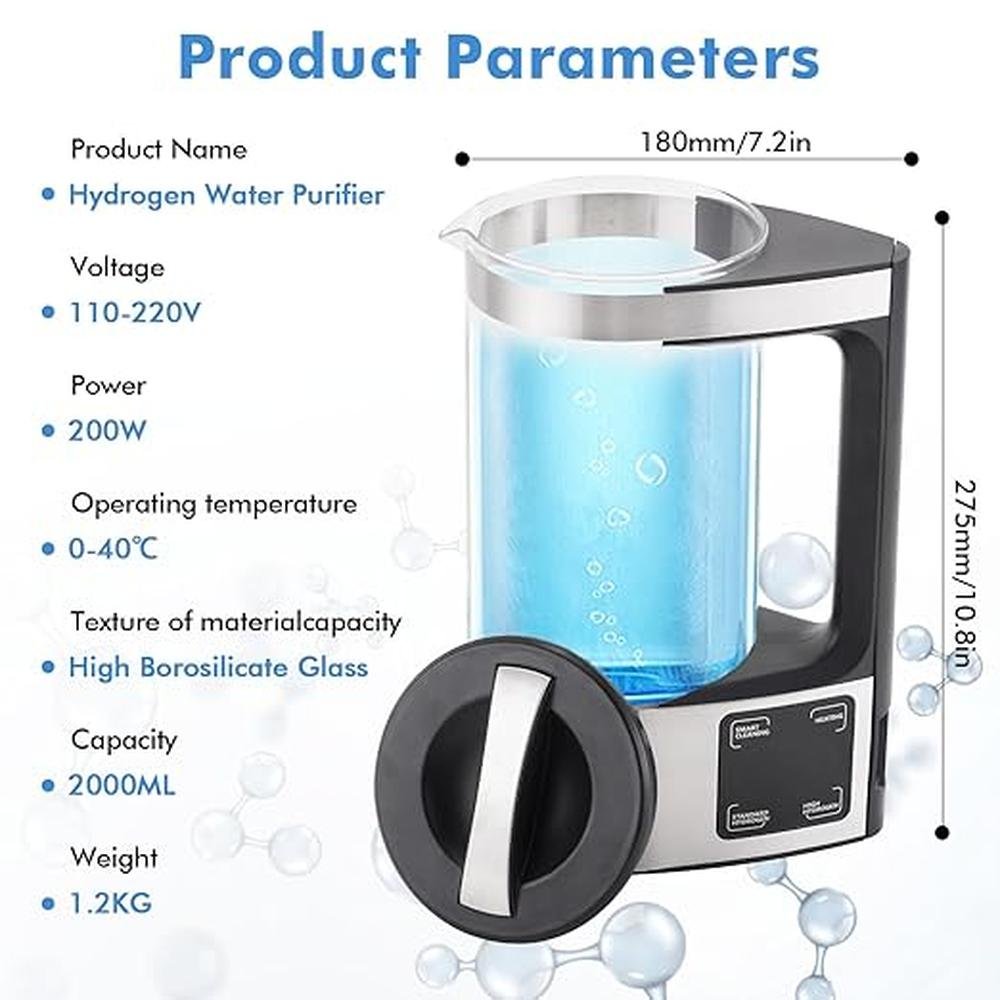 Hydrogen Water Generator: Meticuloso Upgraded Model with – In Use