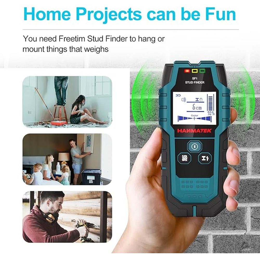Stud Finder: Hanmatek Wall Scanner Detector with Pro Smart – Close-up Detail
