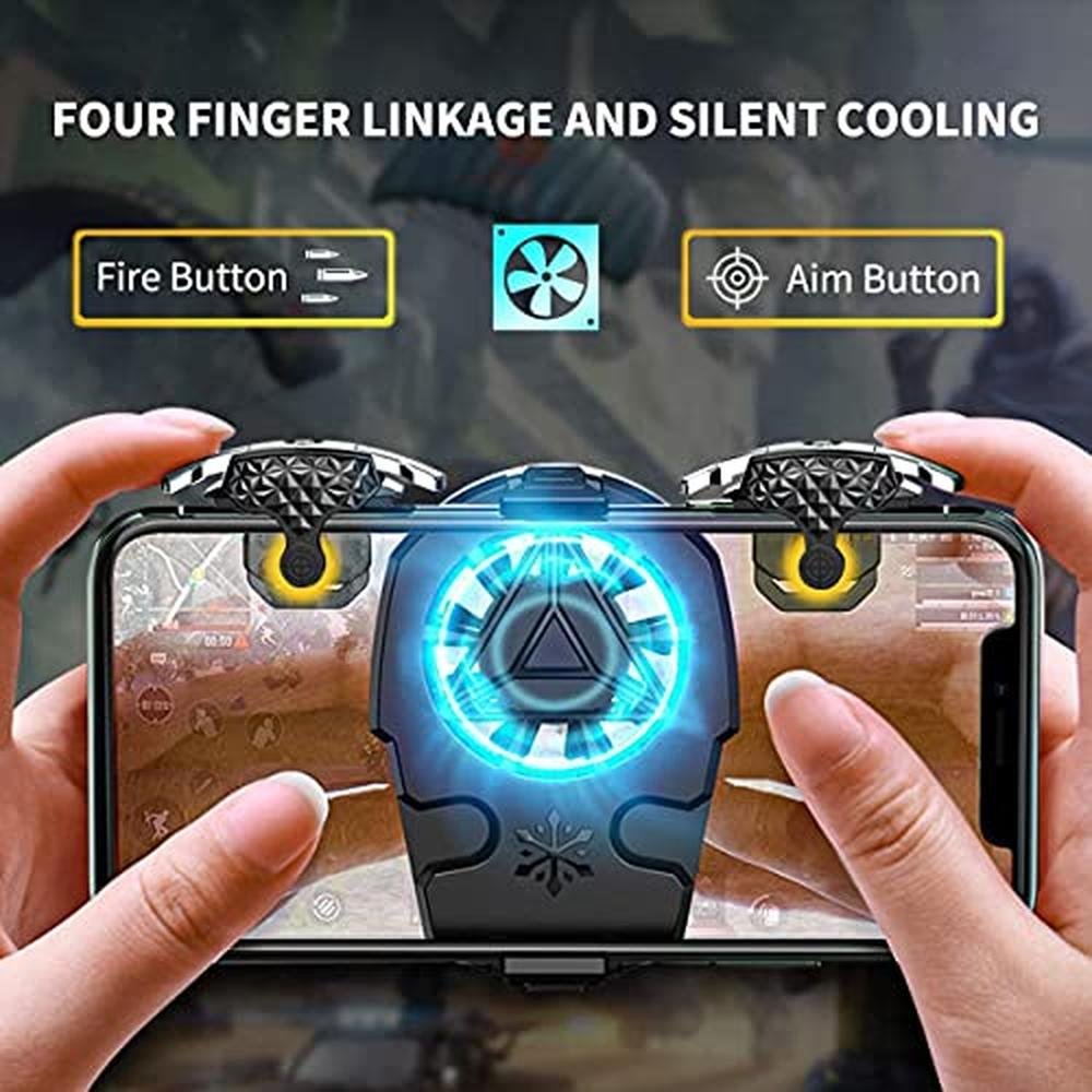 Pubg Phone Triggers: 14 in 1 Premium Gaming Controller with – Close-up Detail
