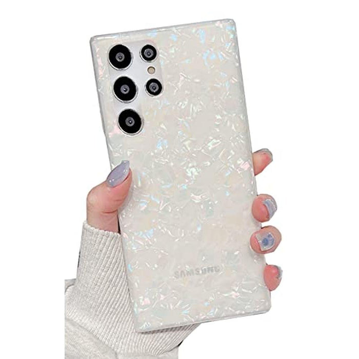 Galaxy S22 Ultra Case: J.west Luxury Sparkle Glitter – Front View