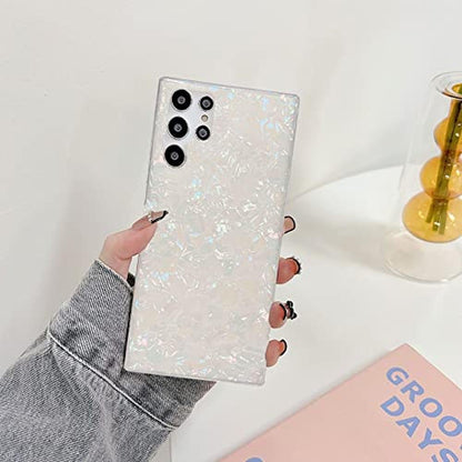 Galaxy S22 Ultra Case: J.west Luxury Sparkle Glitter – Close-up Detail