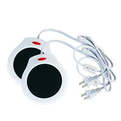 White Home Office Electric Mug Warmer – Front View