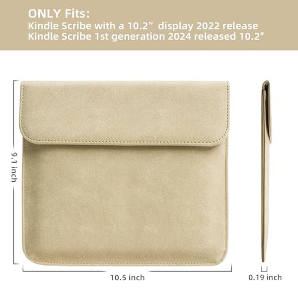 Case Kindle: WALNEW Sleeve Case for 10.2-inch Kindle Scribe – Side View