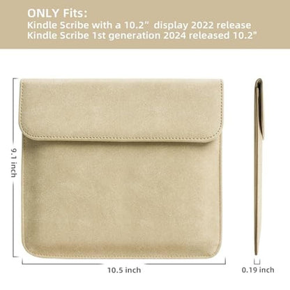 Case Kindle: WALNEW Sleeve Case for 10.2-inch Kindle Scribe – Side View