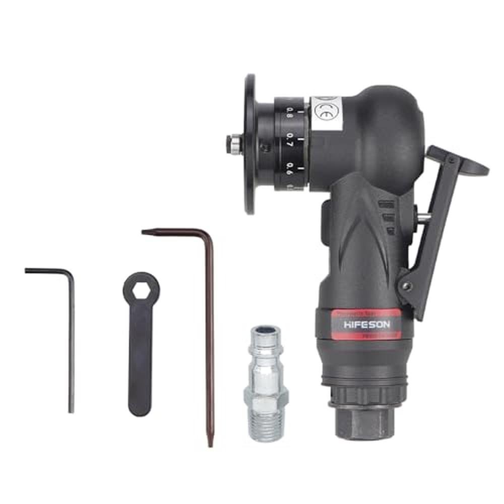 Tool Deburring: Pneumatic Chamfer Tool – Front View