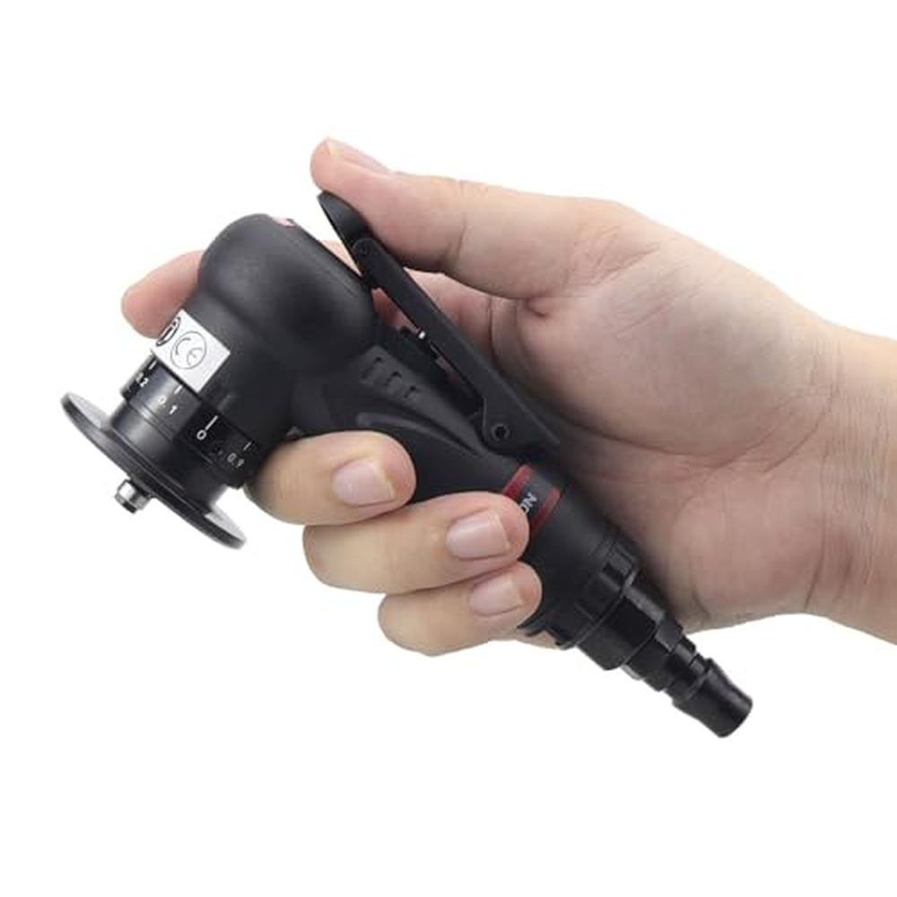 Tool Deburring: Pneumatic Chamfer Tool – Side View