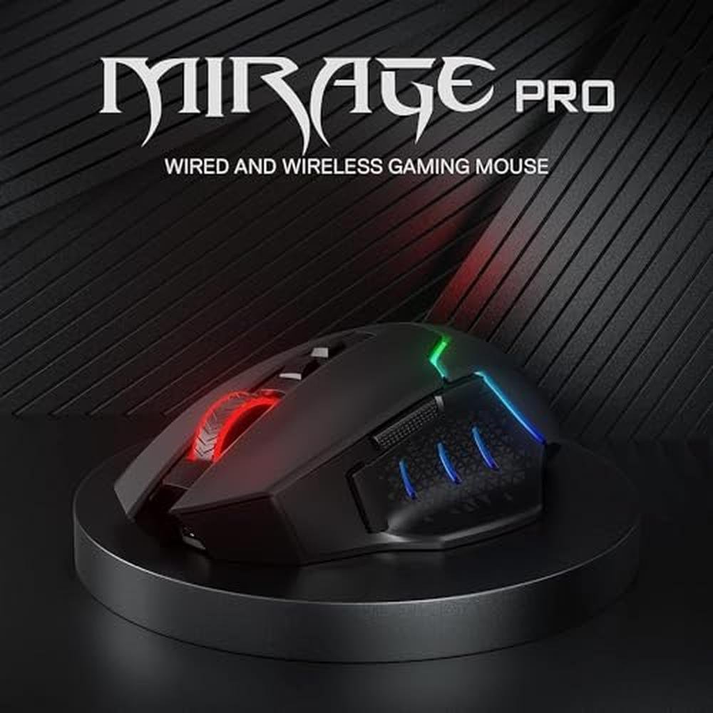 Redragon M690 PRO Wireless Gaming Mouse – Side View