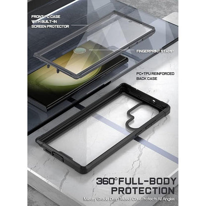 Case Clear: Poetic Guardian Galaxy S23 Ultra 5G 6.8 Inch – Side View